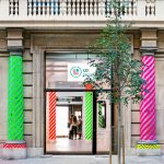 Entrada a les instal·lacions de LCI Barcelona, Escola Superior Oficial.