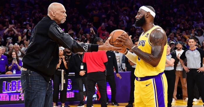 Kareem Abdul-Jabbar i LeBron James