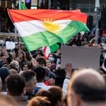 Las protestas en Irán comenzaron en septiembre de 2022. En la imagen, un grupo de manifestantes en Melbourne (Australia) protestan contra el gobierno iraní Matt Hrkac Wikimedia Commons